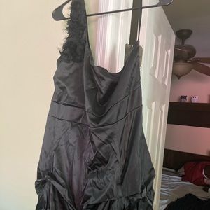 1 shoulder Torrid black dress